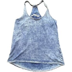 Anthropologie Michael Stars OS Denim Tank Cami Top Womens Acid Wash Soft USA